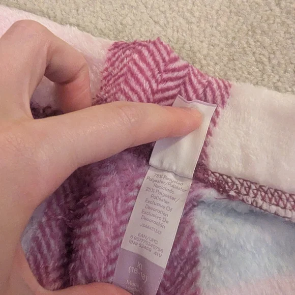 Nwt Joyspun Women's and Women's Plus Plush Sleep Jogger Pants - Picture 6 of 8